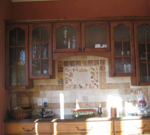 Cabinet Glass - Water